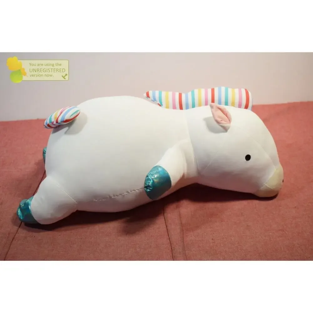 Pillowfort rainbow horse